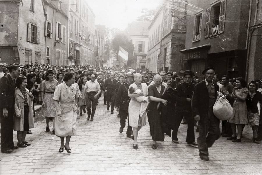 French Woman With German Baby Public Humiliation 1944