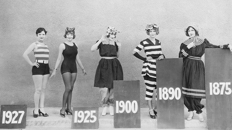 A Brief History of Women's Swimwear