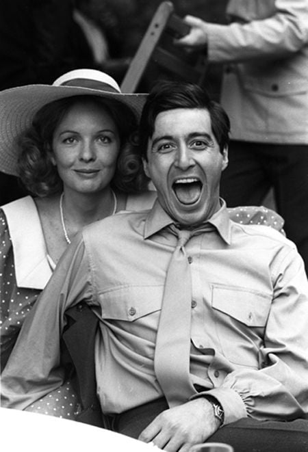 Diane Keaton and Al Pacino