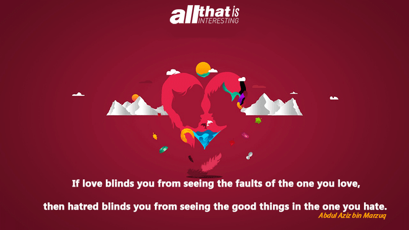 Love Blinds Hate Blinds