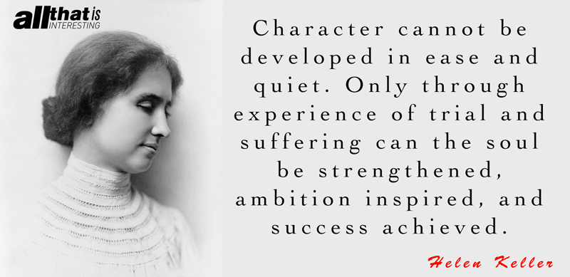 Deep Quotes About Life Helen Keller