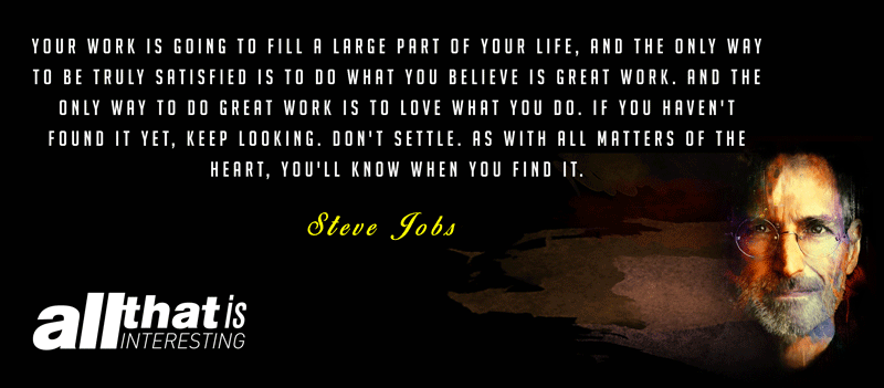 Motivational Steve Jobs Quote