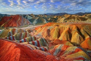 Danxia Striped Mountains