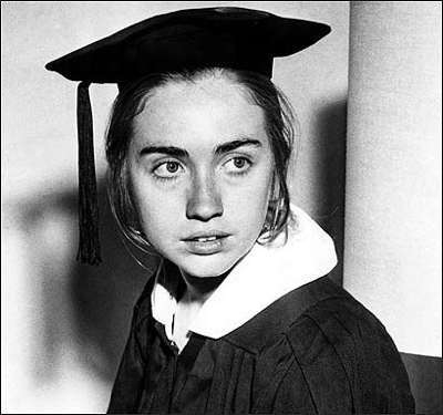 Twentysomething Hillary Clinton Graduate