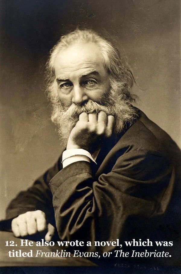 walt whitman short biography