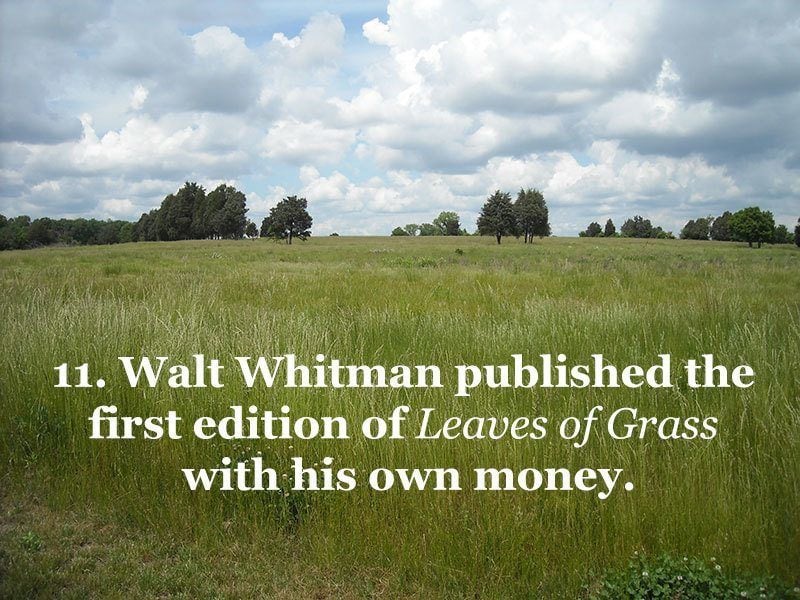 Whitman Self-Publishes Leaves of Grass