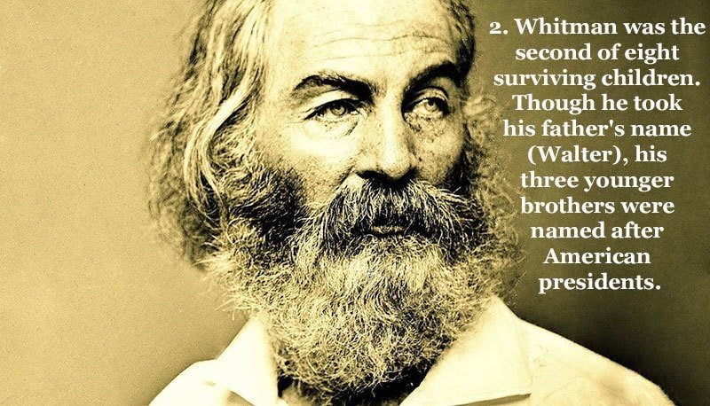 Surprising Facts About Walt Whitman