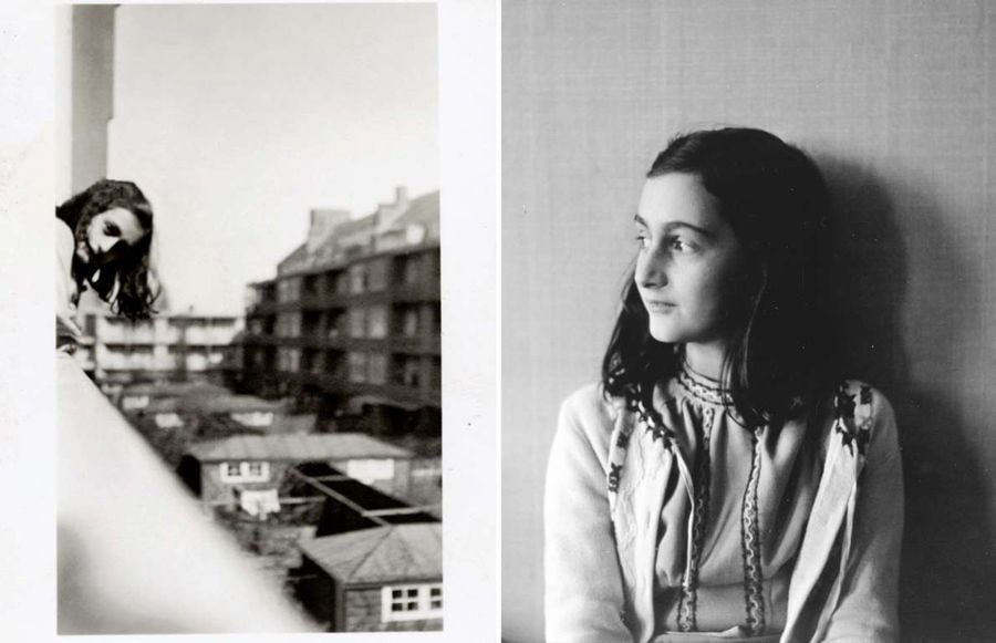 anne frank scrapbook contemplation