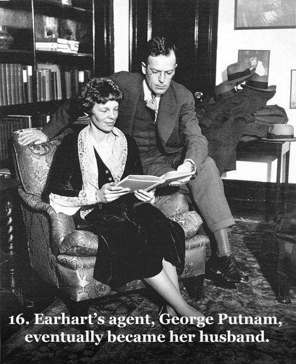 George Putnam and Amelia Earhart