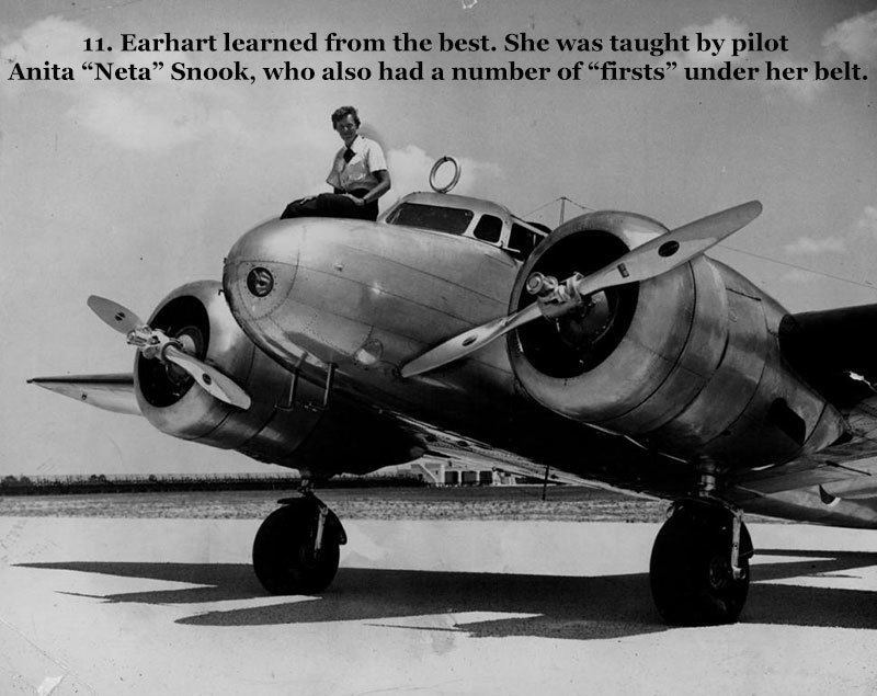 Pilot Amelia Earhart Facts