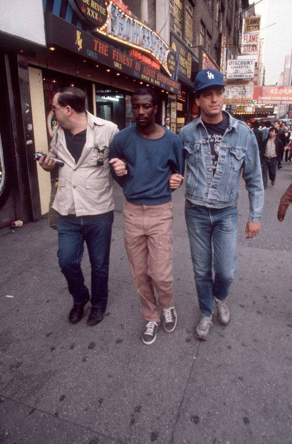 Arrested For Selling Crack Times Square