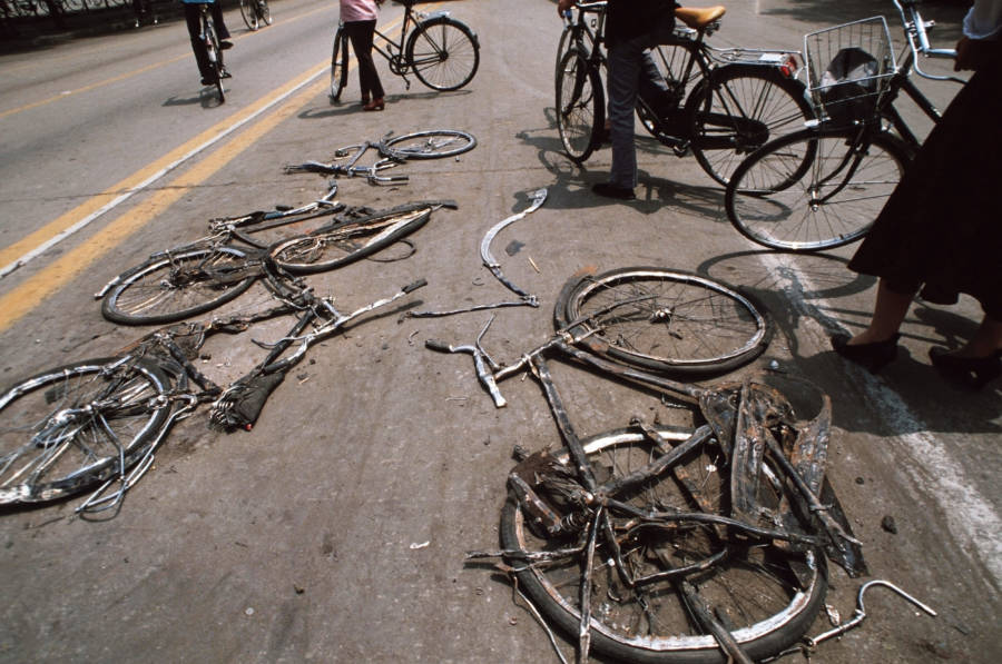 Destroyed Bicycles