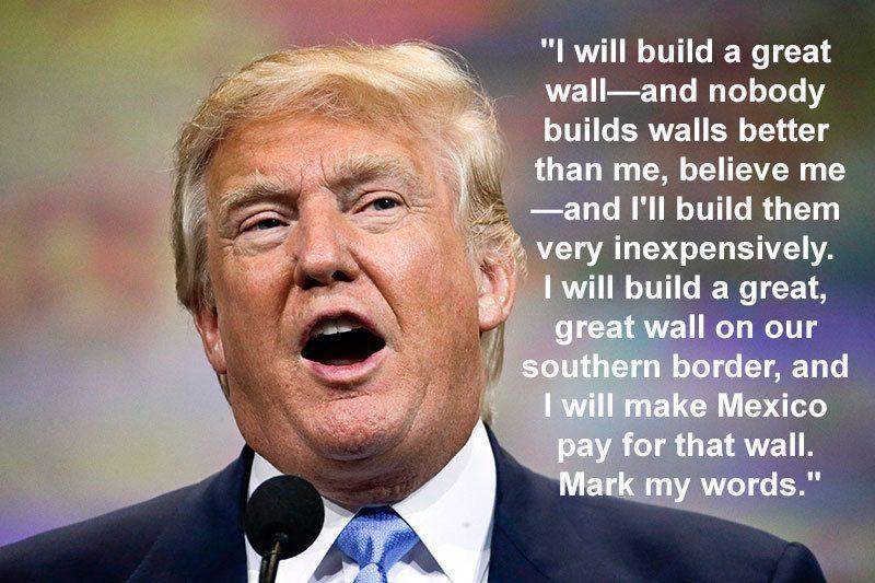 Building A Wall Between Mexico And America