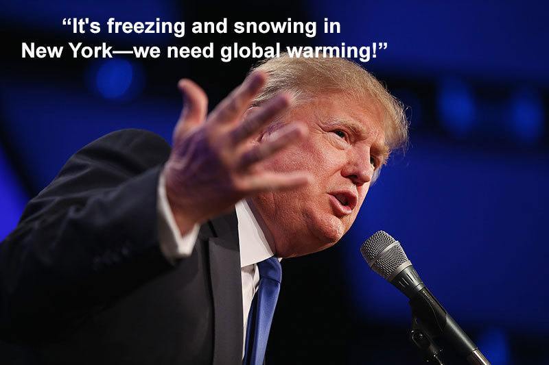 Trump on Global Warming