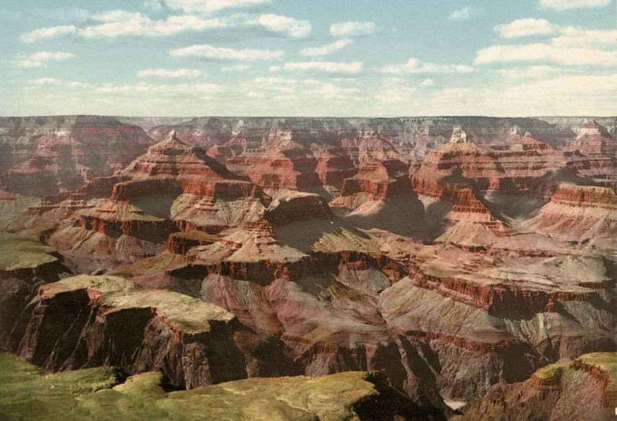 First Colorized Grand Canyon