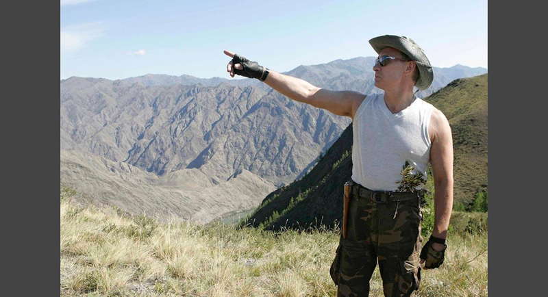 Putin Pointing