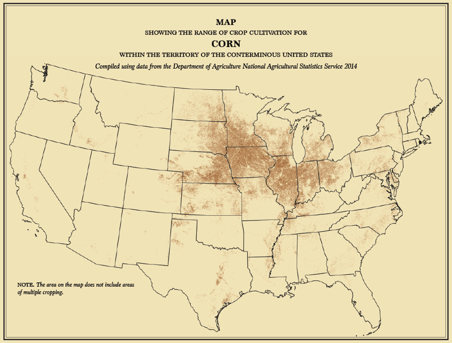 U.S. Census Maps Corn