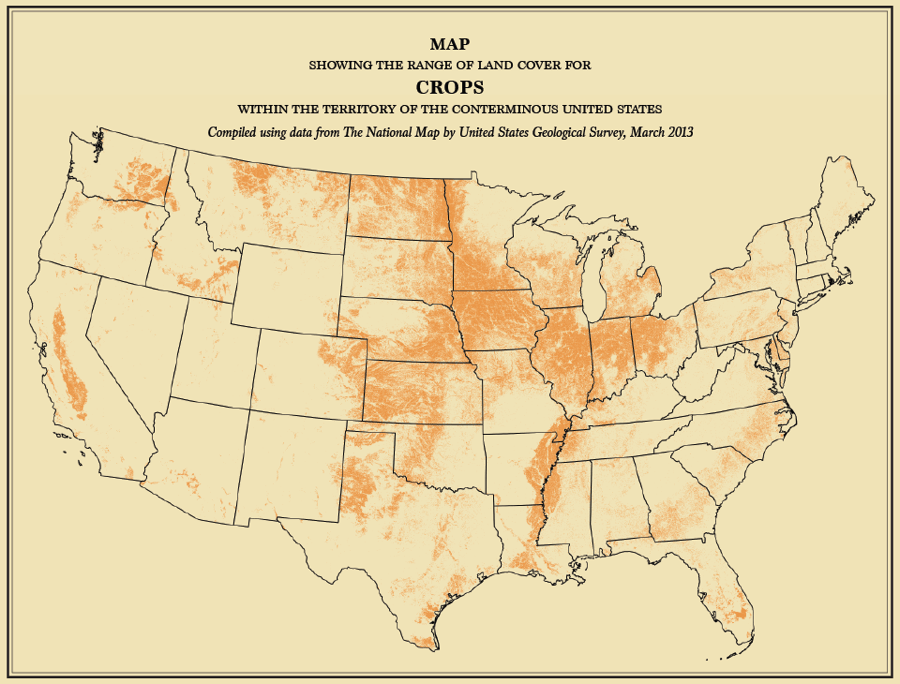 U.S. Census Maps Crops