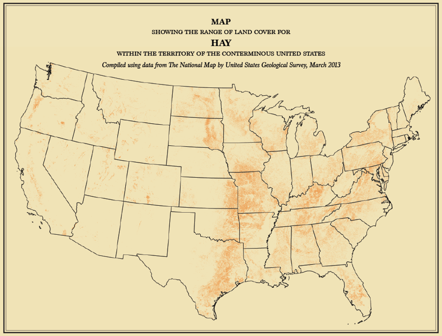 U.S. Census Maps Hay