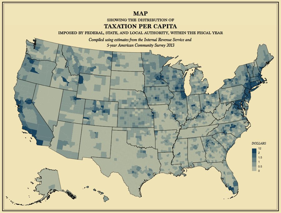 U.S. Census Maps Taxes