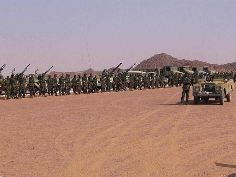 Polisario Troops