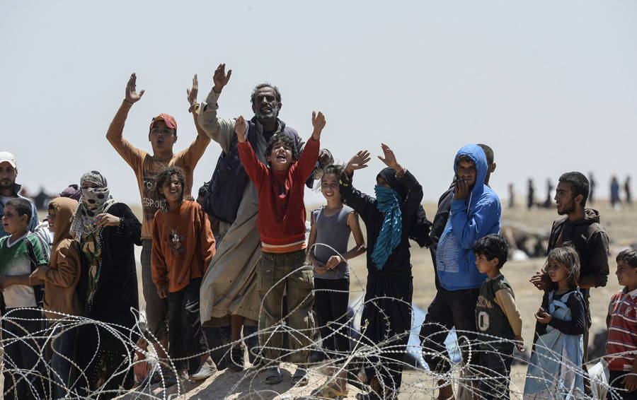 Syria Turkey Border Refugees