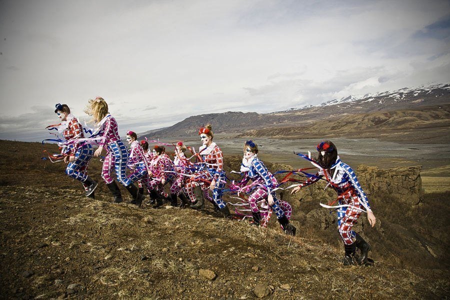 weird girls project mountain clowns