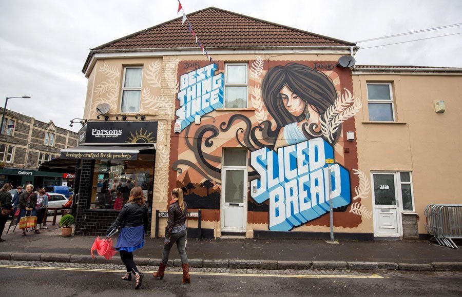 Banksy graffiti festival best