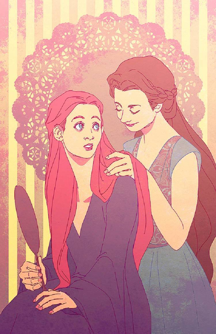 game of thrones art sisters