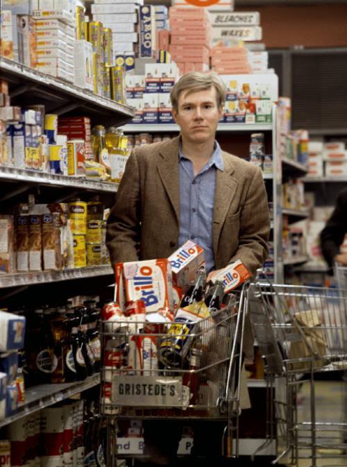 Andy Warhol Grocery Shopping