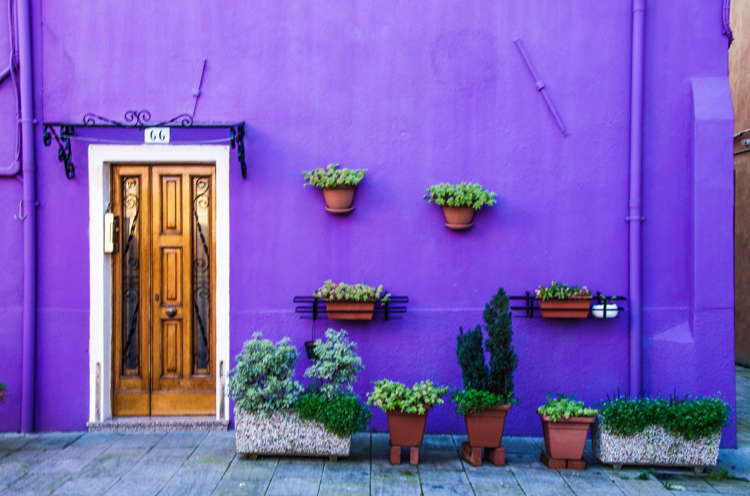 Beautiful Towns Purple Burano