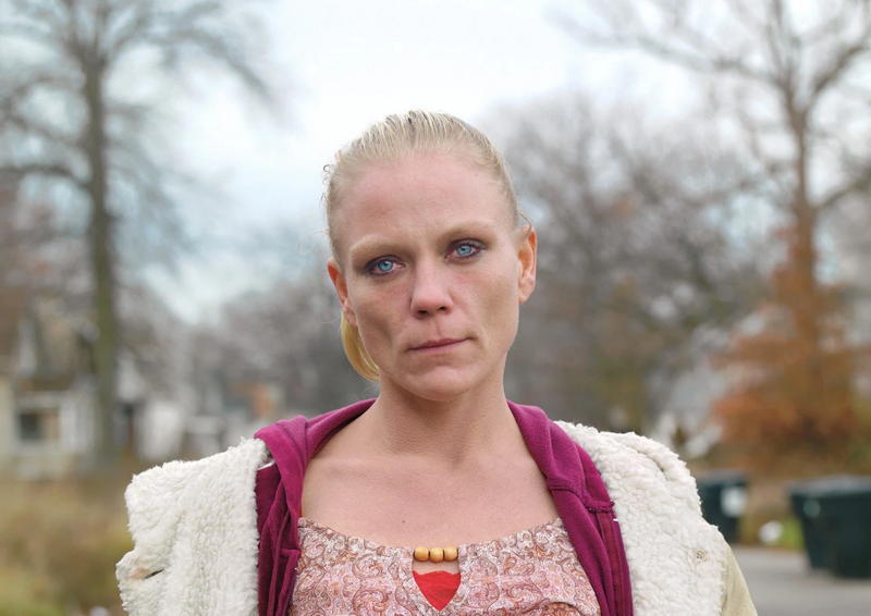 Detroit Woman Blue Eyes