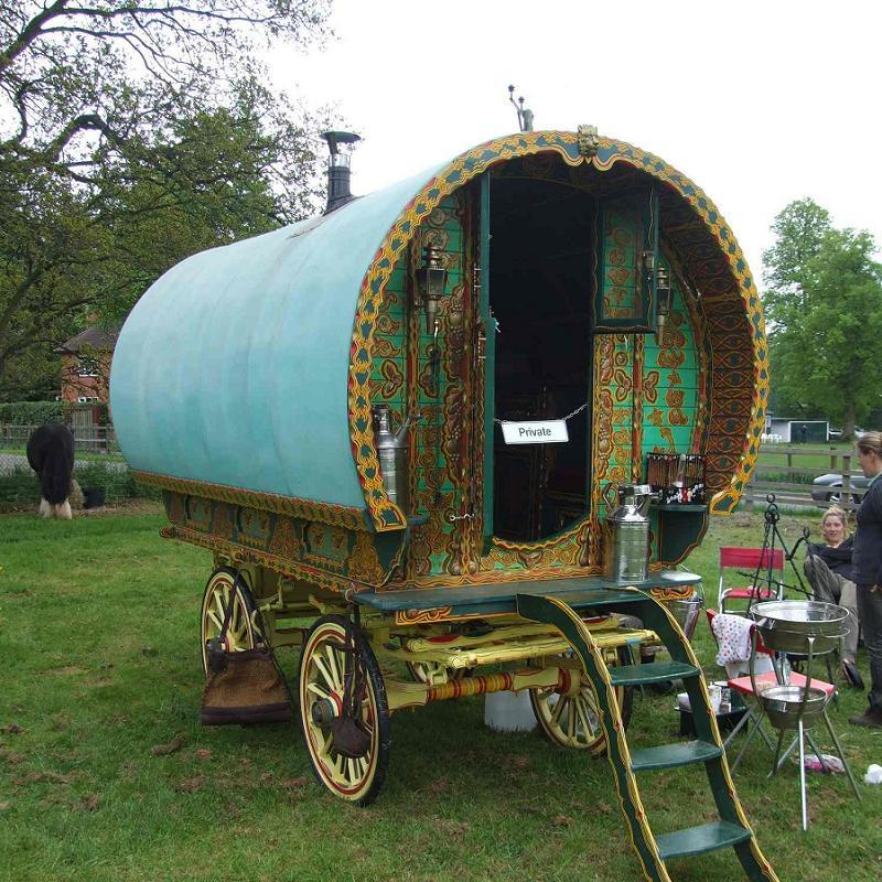 Gypsies Wagon Exhibit