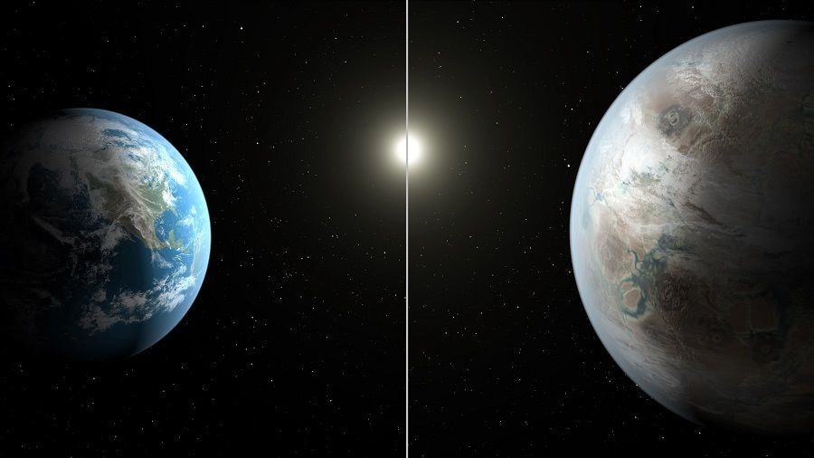 Kepler 452b Earth Comparison