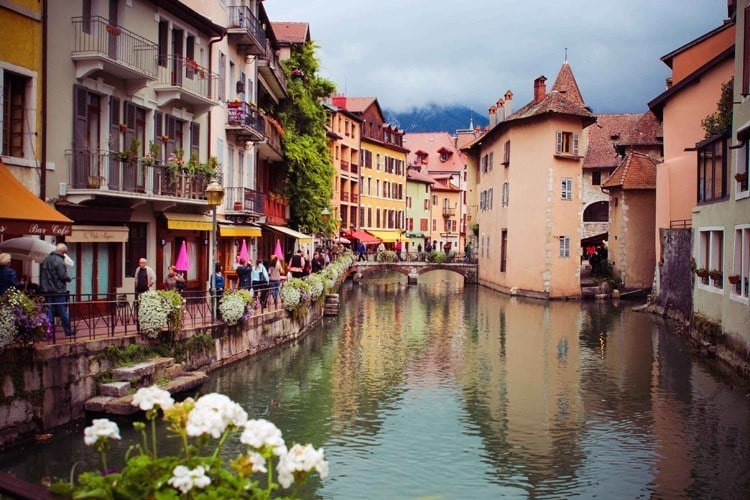 Most Beautiful Towns Annecy Buildings