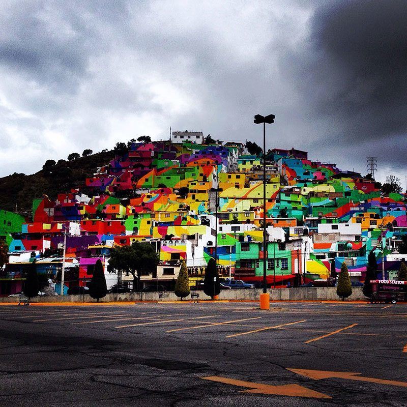 Palmitas Street Art Pachuca Evening