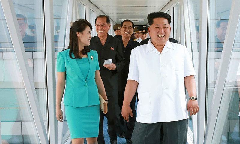 Kim Jong Un Visits Airport