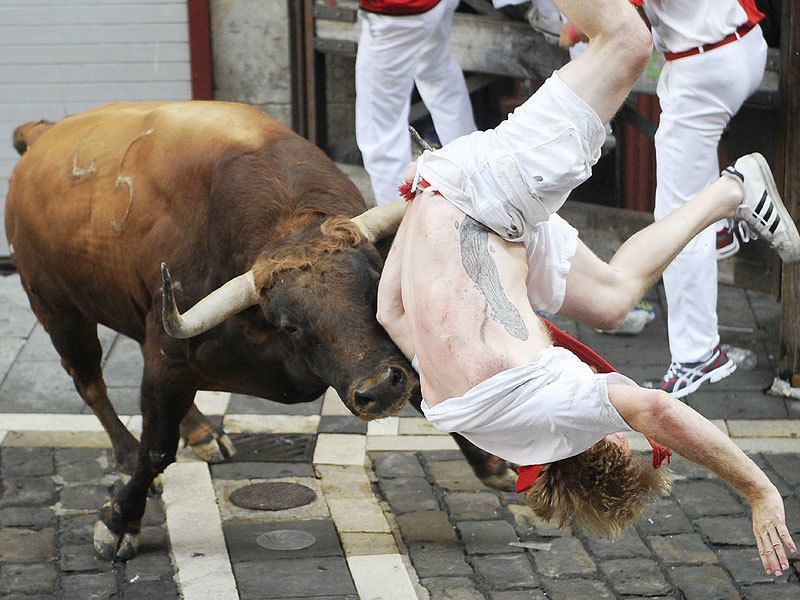 Running of the Bulls Injuries