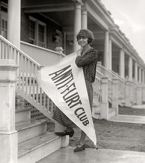 Suffragette Feminism Anti Flirt Club