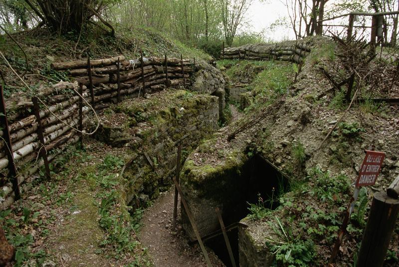 German Trench And Bunker