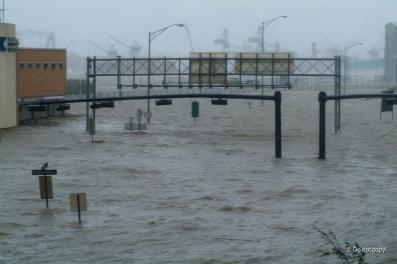 Hurricane Katrina Flooded Mobile