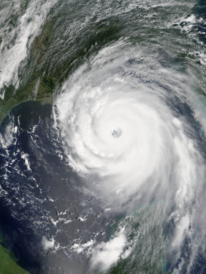 Hurricane Katrina From Above