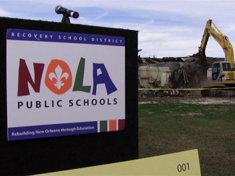 Hurricane Katrina School Demolished