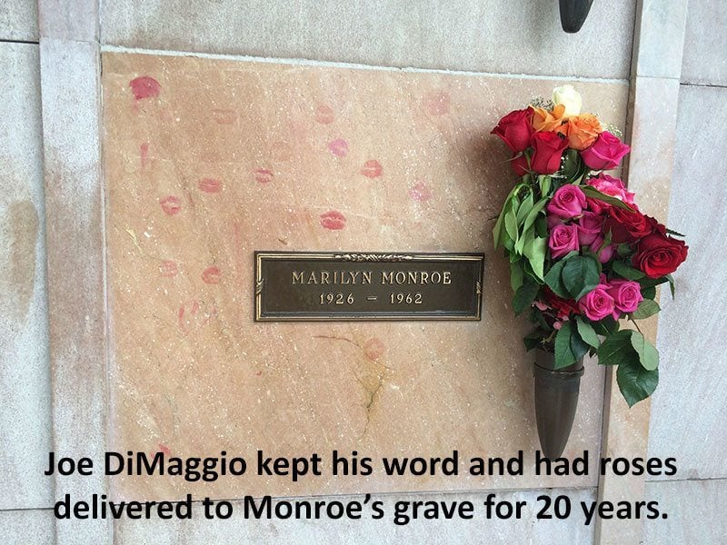 Marilyn Monroe Facts Grave