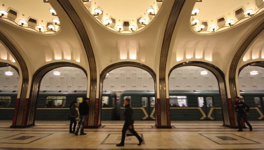 Moscow Metro Mayakovskaya Station