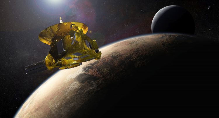 NASA Simulation Of New Horizons