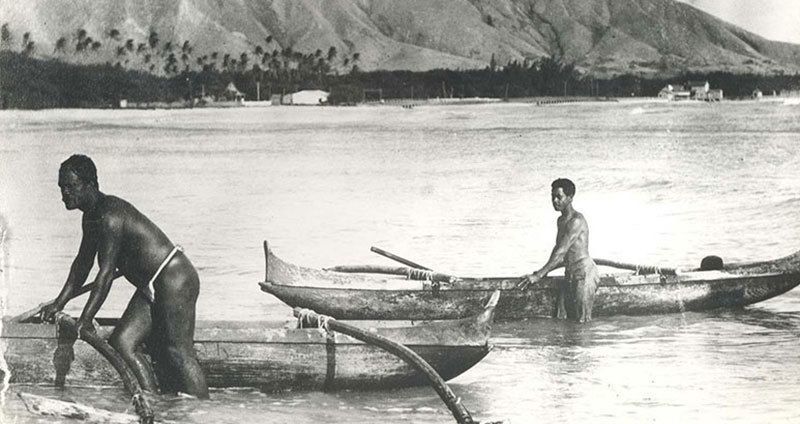 Og History Hawaii Outtrigger Canoes Waikiki