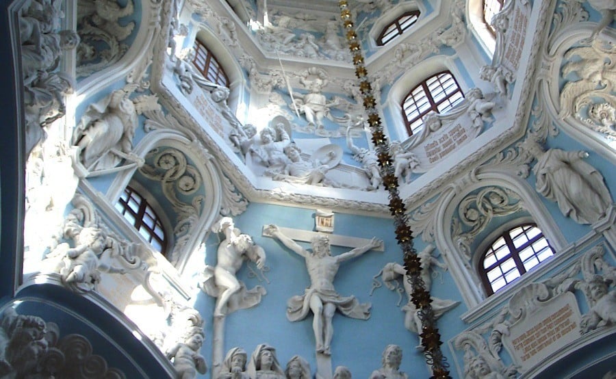Russian Churches Dubrovitsy Interior