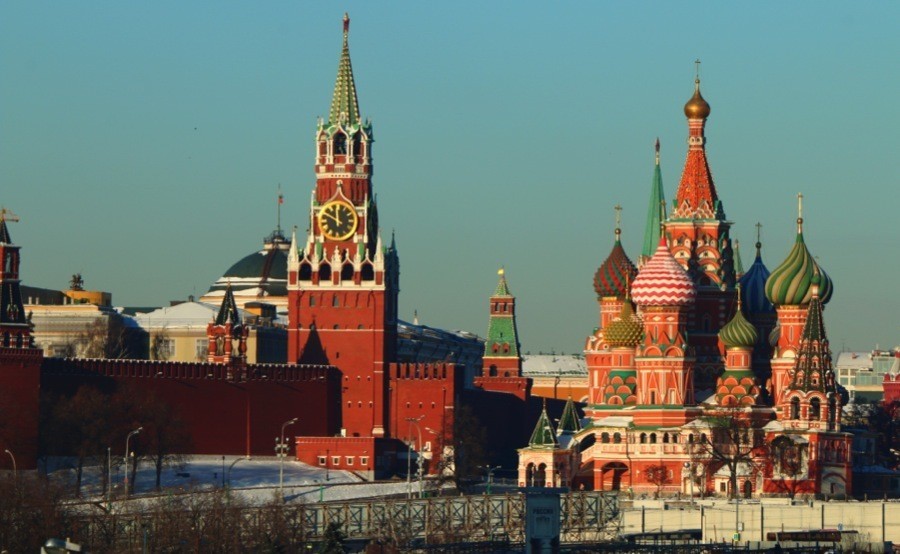 Russian Churches Kremlin Basil