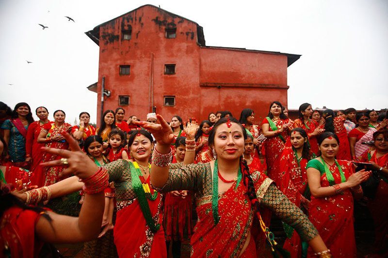 Teej Festival Is In Full Swing Across Nepal And India